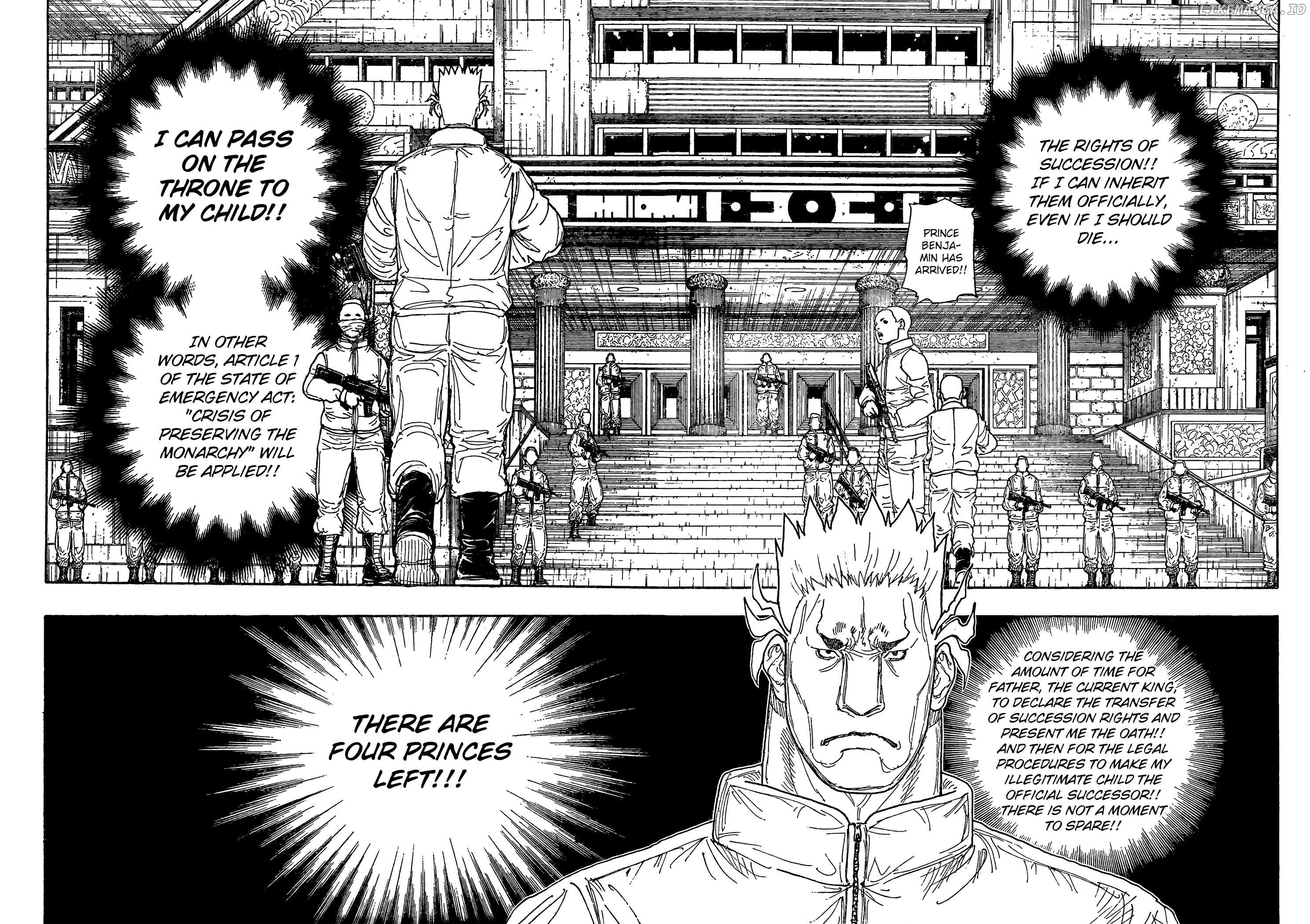 Hunter x Hunter, Chapter 410 image 13